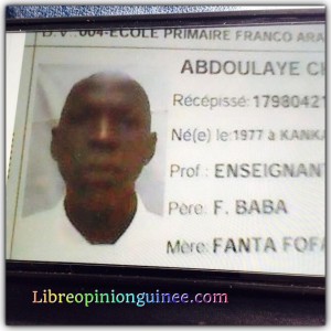Sory Sanoh Maire adjoint de Kankan