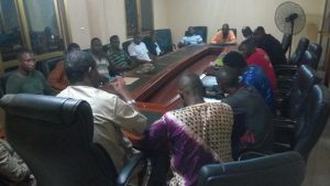 Siège de NFD à Bambeto avec les jeunes de l'axe