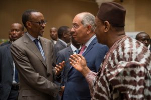 image Paul Kagamé et Lansana Kouyate Guinée