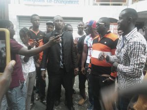 Les jeunes de l'axe soutiennent Mouctar Diallo