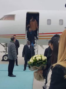 Alpha Conde en Turquie