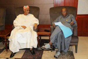 Alpha Conde et Cellou Dalein Diallo au palais sekhoutoureya