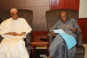 Alpha Conde et Cellou Dalein Diallo au palais sekhoutoureya