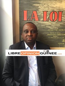 Mamadou Antonio Souaré fédération Guinéenne de Football à Paris photo Macka Baldé libreopinionguinee.com avril 2017