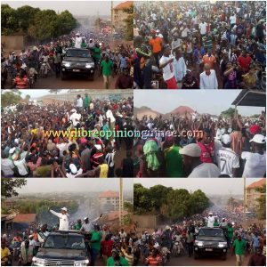 Cellou Dalein Diallo à Siguiri Guinée