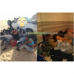 Immigration clandestine sur le désert libyen