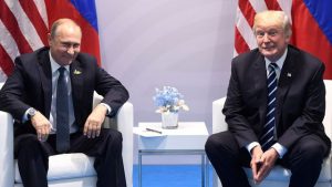 Vladimir Poutine et Donald Trump à Hambourg