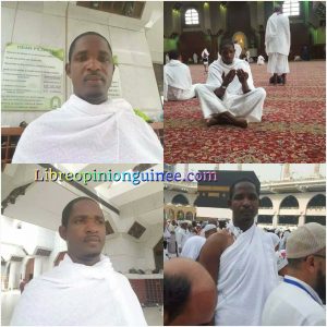 Mouctar Diallo des NFD à la Mecque pour le pèlerinage