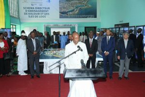 Alpha Conde lance le schéma de la commune de Kaloum et les îles de Los