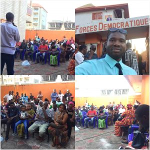 Macka Baldé vice President des NFD est Mouctar Diallo President des NFD