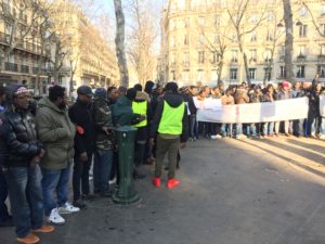 Manifestations des Guinéens de France contre le journaliste François Soudan de Jeune Afrique
