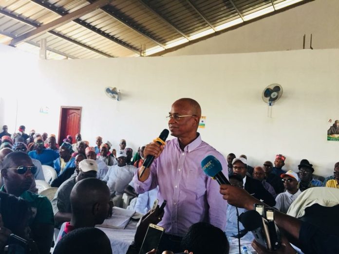 Cellou Dalein Diallo au siège de l’u Conakry-c’était au cours de l’assemblée générale du principal parti de l’opposition, l’UFDG que le Chef de file est revenu sur l’arrestation de Grenade, à l’état civil, Boubacar Diallo.