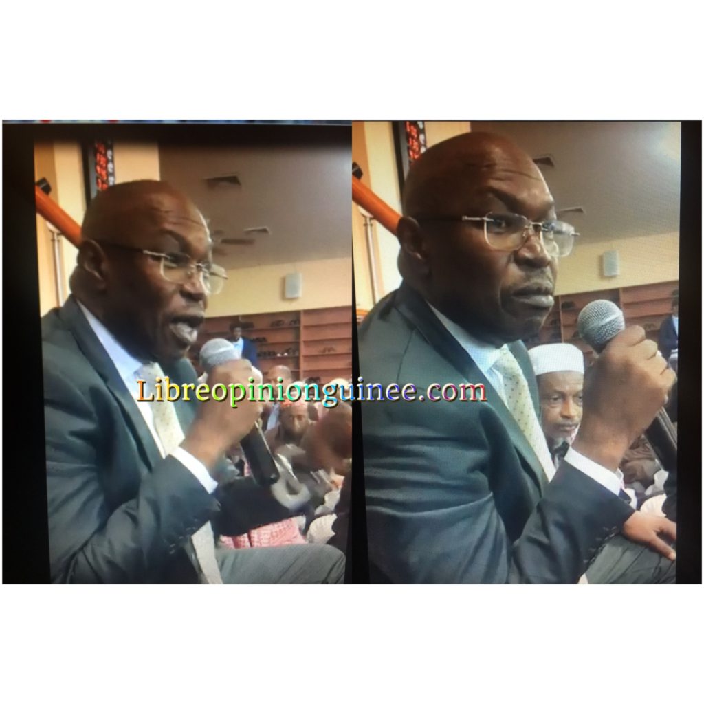 Attention ! Cette prétendue rencontre entre les sages du Foutah et Ousmane Kaba s’est tenue aux Etats-Unis et non à Kankan (décryptage et vidéo) Dr Ousmane Kaba du Pades aux États-Unis