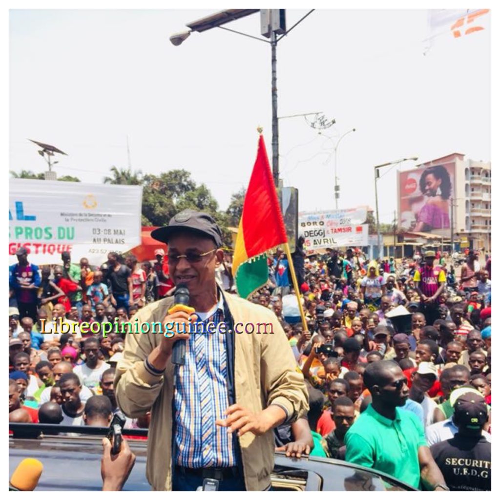 Crise post-électorale : Cellou Dalein Diallo donne les trois clés de la paix Cellou Dalein Diallo à Bambeto