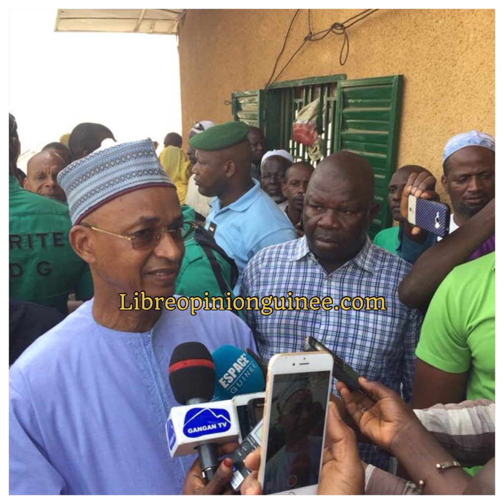 Affaire grenade, mal gouvernance, L’ufdg passe du savon sur le régime d’Alpha Condé (déclaration) Cellou Dalein Diallo leader de l'UFDG, Conakry, Guinée