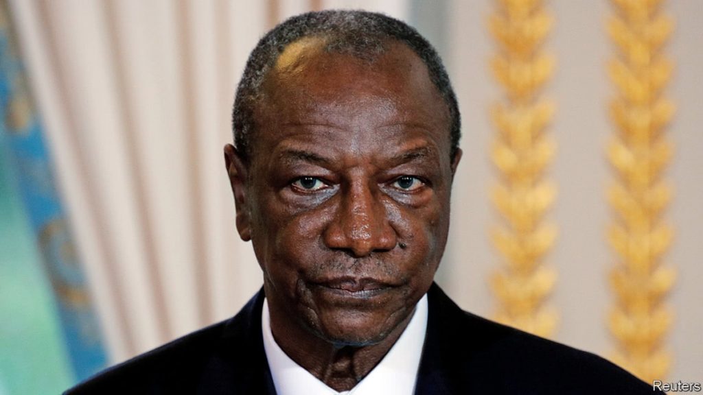 Alpha Conde président de la République de Guinée