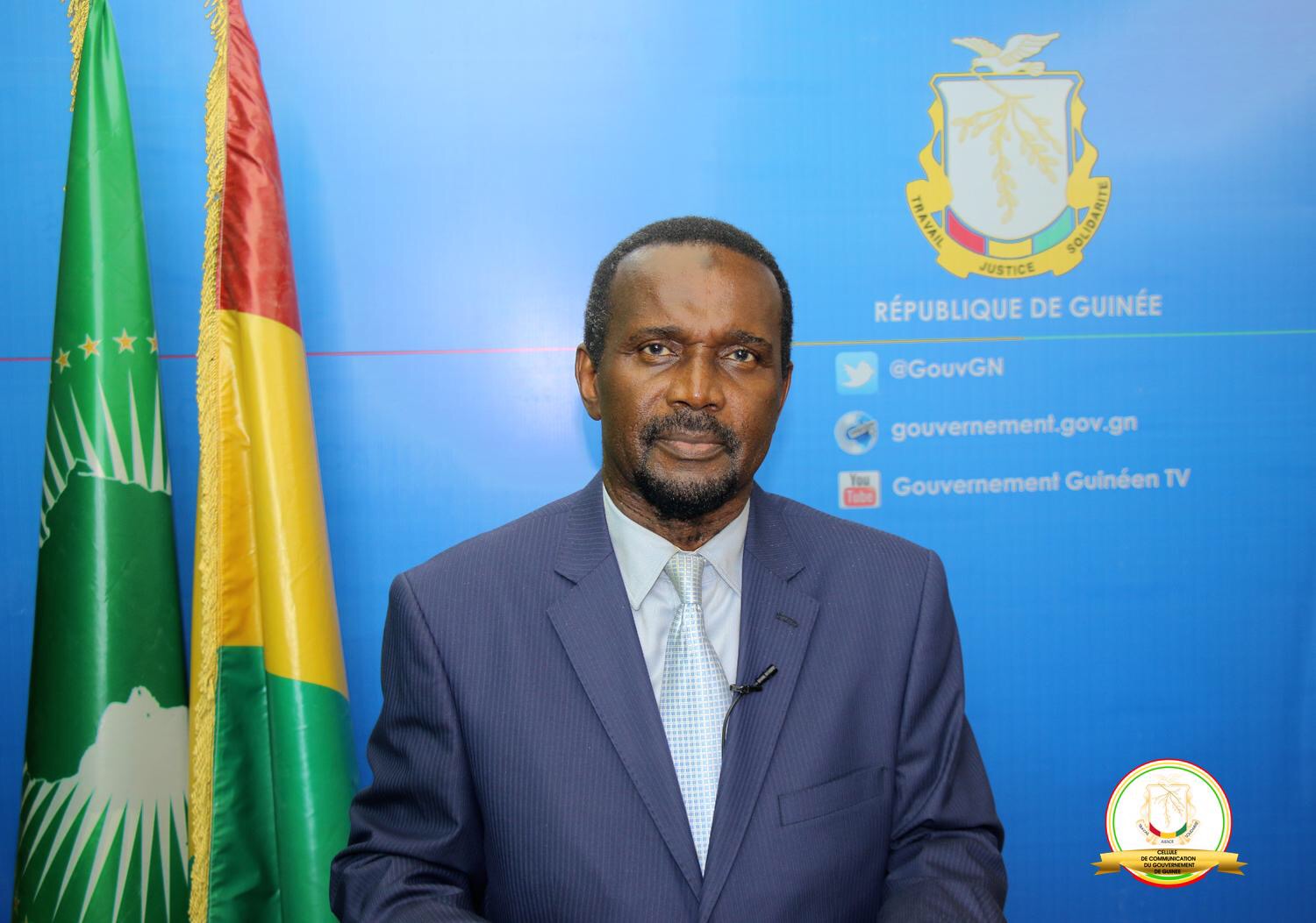 Aboubacar Sylla porte parole du gouvernement guinéen