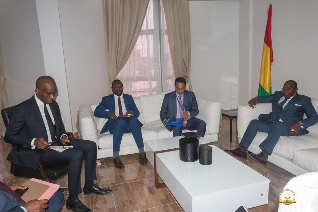 PRIMATURE : LE FMI ET LA BAD REÇUS PAR LE PREMIER MINISTRE IBRAHIMA KASSORY FOFANA