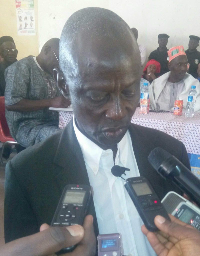 Elhadj lamine Sangaré secrétaire général CNTG Labé
