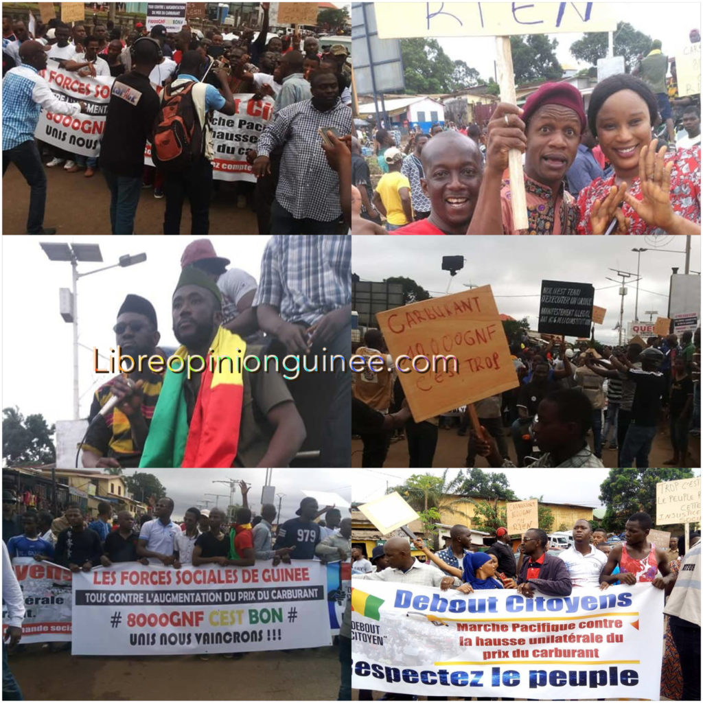 Grognes sociales en Guinée : jusqu’où iront les forces sociales de Guinée ?