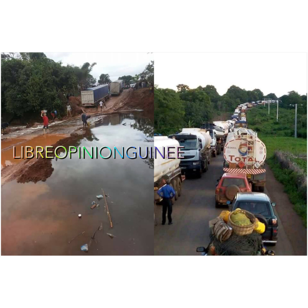 Pont de Linsan : voici l’image de la déviation (vidéo)