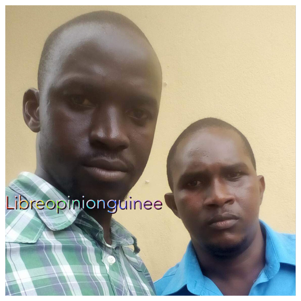 Le cambiste Thierno Nouhou et Gadjiko correspondant libreopinionguinee