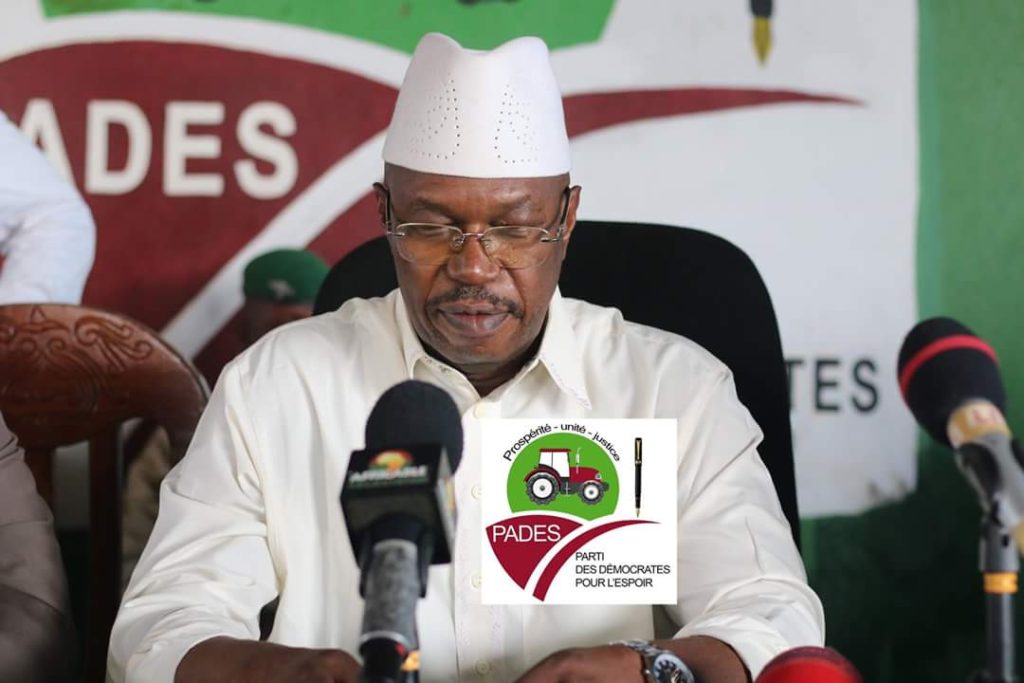 Dr Ousmane Kaba du PADES : «avec ou sans le professeur Alpha Condé, je serai candidat en 2020 » Dr Ousmane Kaba parti PADES