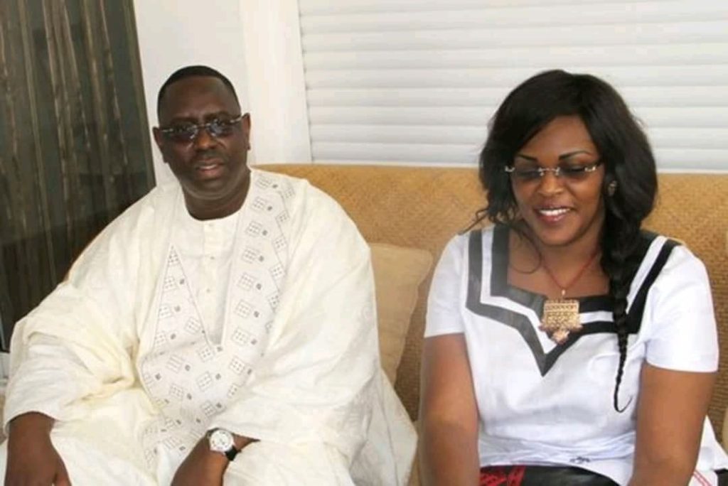 SENEGAL : LE FABULEUX DESTIN DE MACKY SALL (REPORTAGE) Macky Sall et sa femme