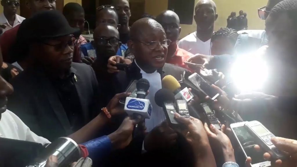 l'avocat Me salifou béavogui sur le procès Moussa Yero Bah journaliste