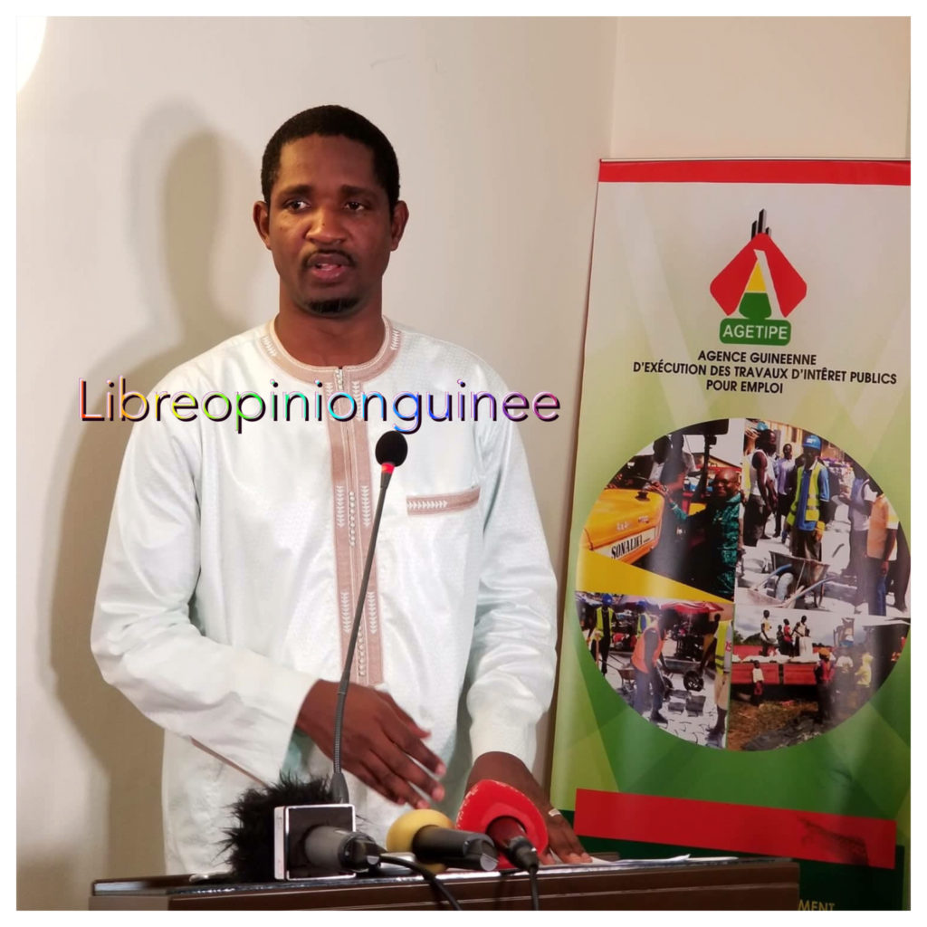 Mouctar Diallo ministre de la jeunesse et de l’emploi jeunes
