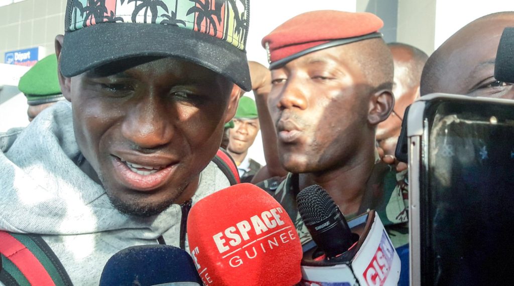 Conakry : Diawara accueilli dans une pagaille sans précédant(vidéo)