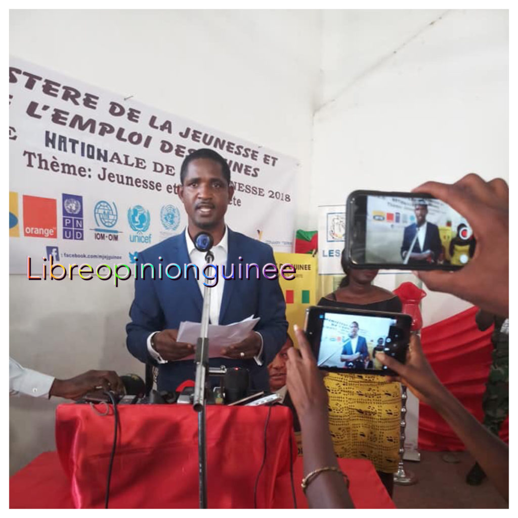 Mouctar Diallo ministre de la jeunesse et de l’emploi des jeunes