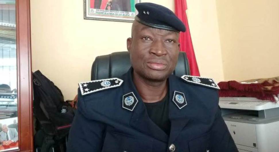 Général Ansoumane Camara Baffoé Directeur général de la police nationale de Guinée