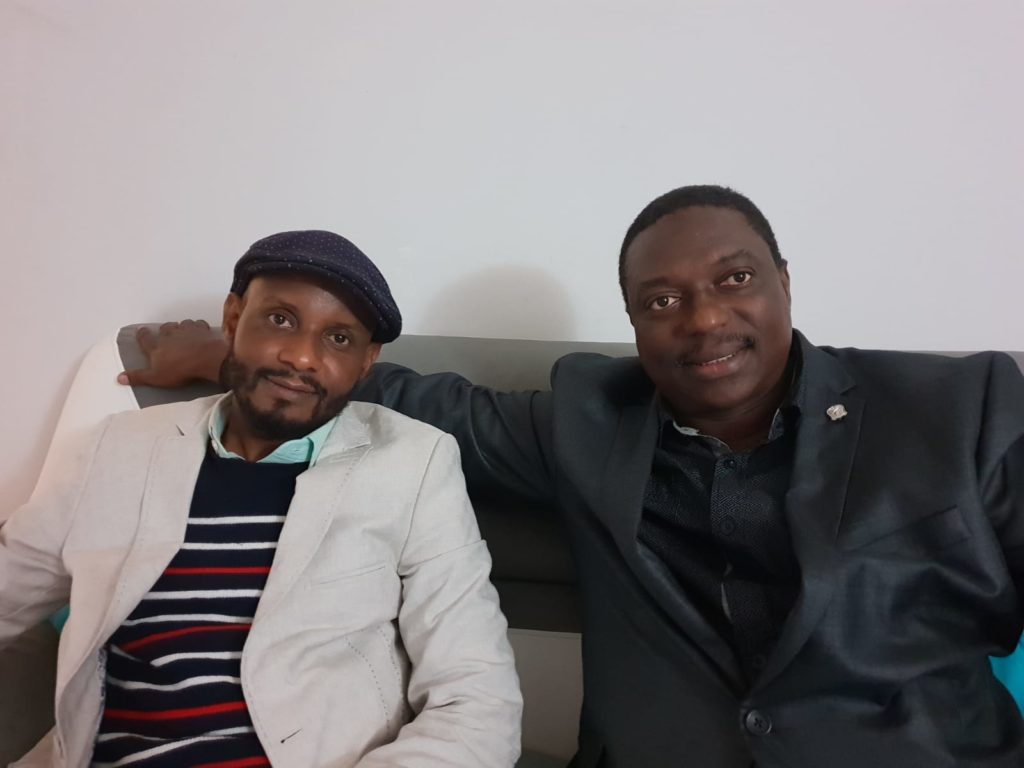 Paris : entretien avec le vice-président du bloc libéral, Talibé Bah et Ibrahima Diao Diallo chargé des guinéens de l’étranger du BL Talibé bah vice-président du bloc libéral et Ibrahima Diao Diallo responsable des guinéens de l’étranger du BL à Paris