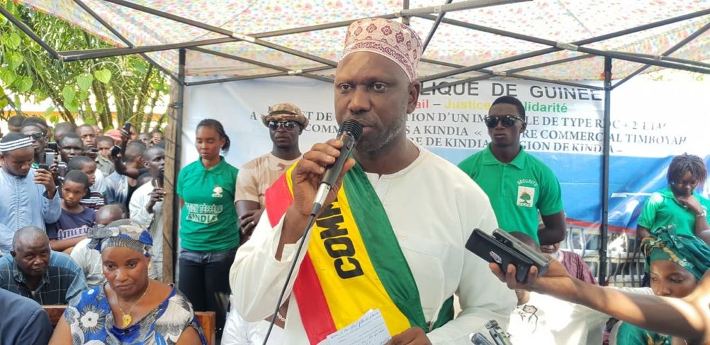 Abdoulaye Bah maire de l’ufdg Kindia