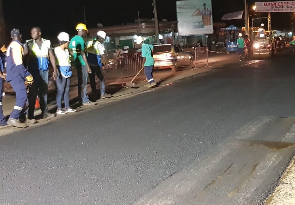 CONAKRY: le ministère des TP annonce la poursuite du programme d’entretien et de réfection des routes