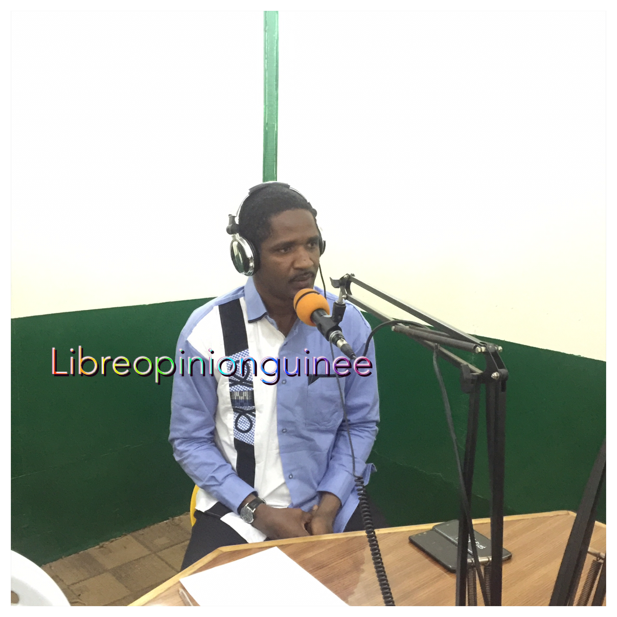 Mouctar Diallo, ministre de la jeunesse et de l’emploi des jeunes à la Radio GPP FM de Labé