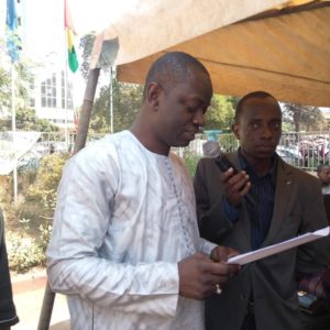 Sidiki Touré secrétaire général du ministère de la jeunesse et de l’emploi des jeunes