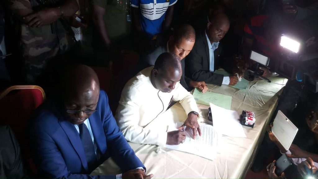 Guinée : voici le contenu de l’accord signé entre le Gouvernement et le SLECG