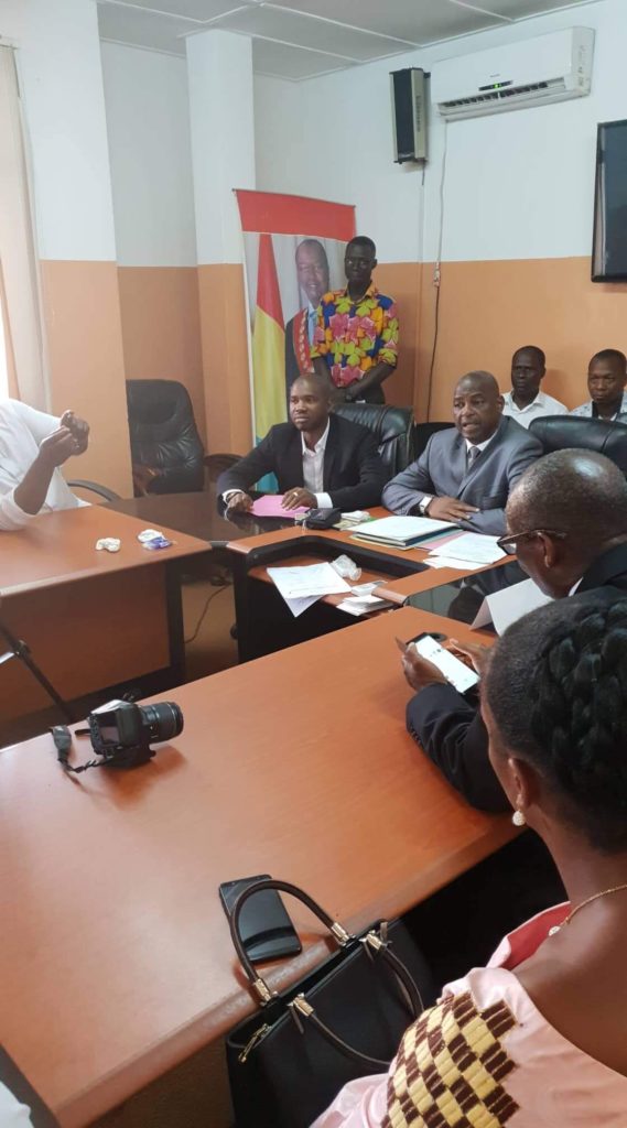 Voici le discours de prise de fonction de Macka Balde, DGA de l’ANVJ: « l’heure est à la mobilisation, au rassemblement, à l’action, à l’efficacité »