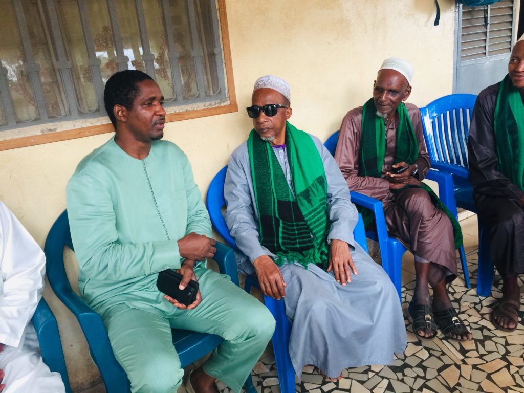 Mouctar Diallo au quartier nasroulaye