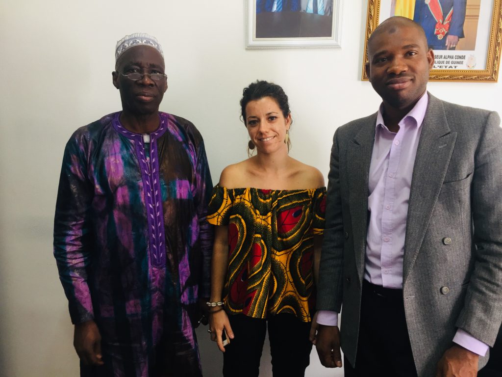 ANVJ-Guinée : fin de mission pour la volontaire Française Audrey L’oiseau