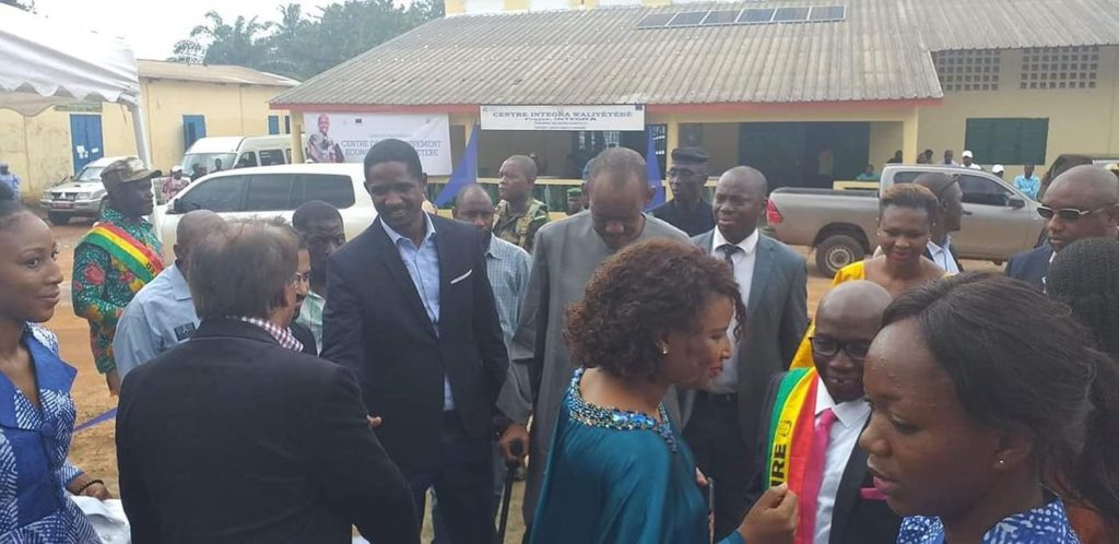 BOFFA : LE MINISTRE DE LA JEUNESSE MOUCTAR DIALLO, PRÉSIDE LA CÉRÉMONIE INAUGURALE DU CENTRE DE DÉVELOPPEMENT ÉCONOMIQUE WALIYÈTÈBÈ