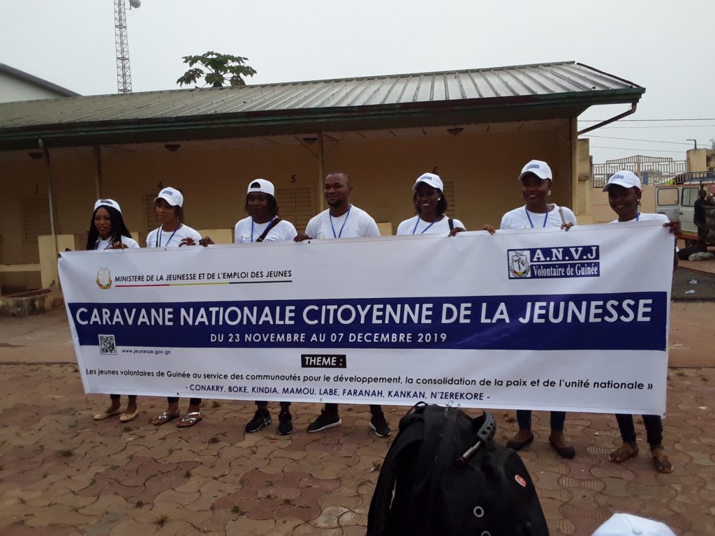 MJEJ-Ville de Boké : Première étape de la caravane nationale citoyenne de la jeunesse