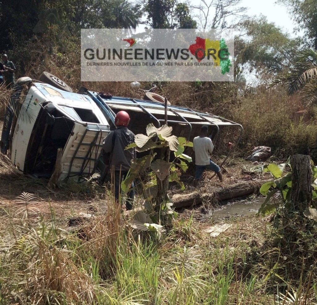 Circulation routière : encore trois morts et quatre blessés dans un accident, à N’zérékoré