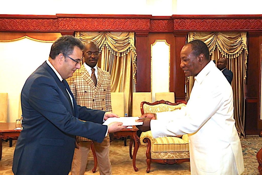 SEKHOUTOUREYA – CINQ AMBASSADEURS PRÉSENTENT LEURS LETTRES DE CRÉANCE