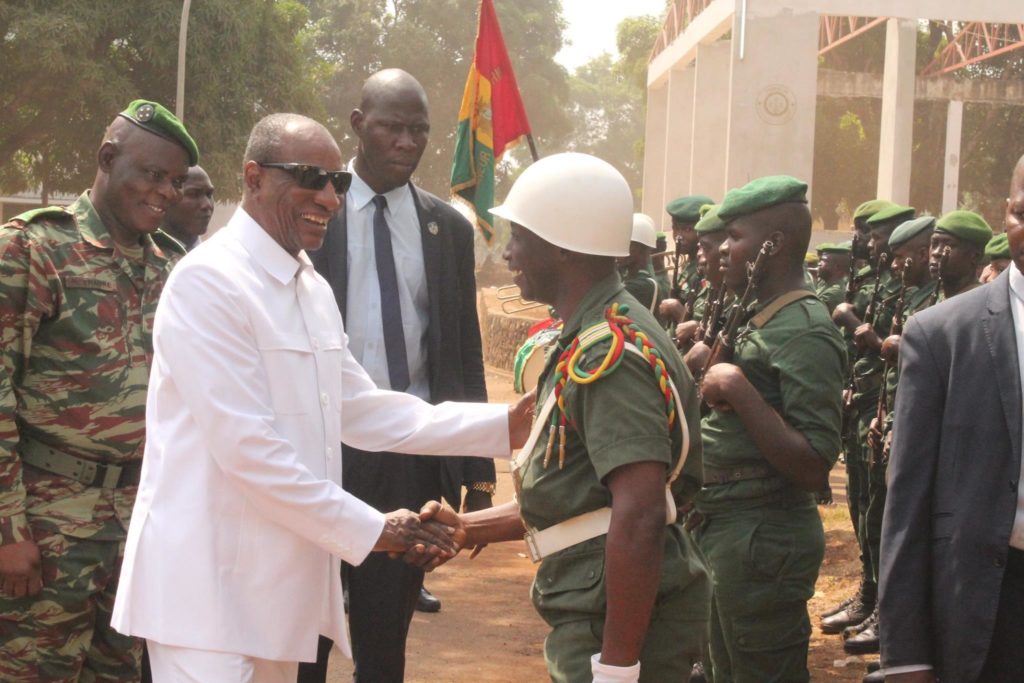 Sécurité en Guinée : le président Alpha Condé veut « une réforme profonde des forces de police »