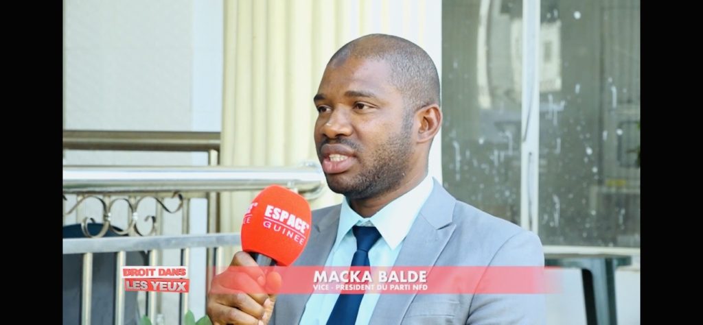 Le vice-président des NFD, Macka Balde rend hommage à Mory Kanté « Une légende planétaire s’est éteinte » Macka Baldé, vice-président des NFD et DGA de l'ANVJ