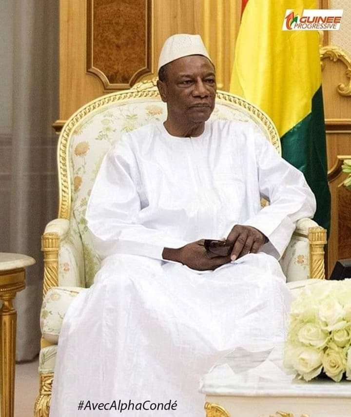 Alpha Condé président de la république de Guinée
