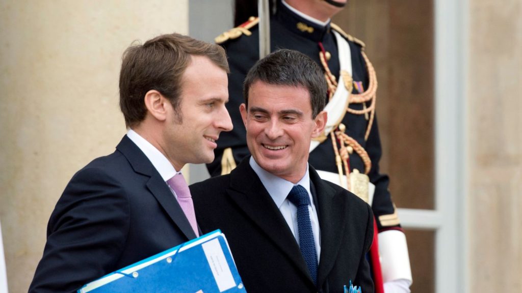 Manuel Valls et Emmanuel Macron